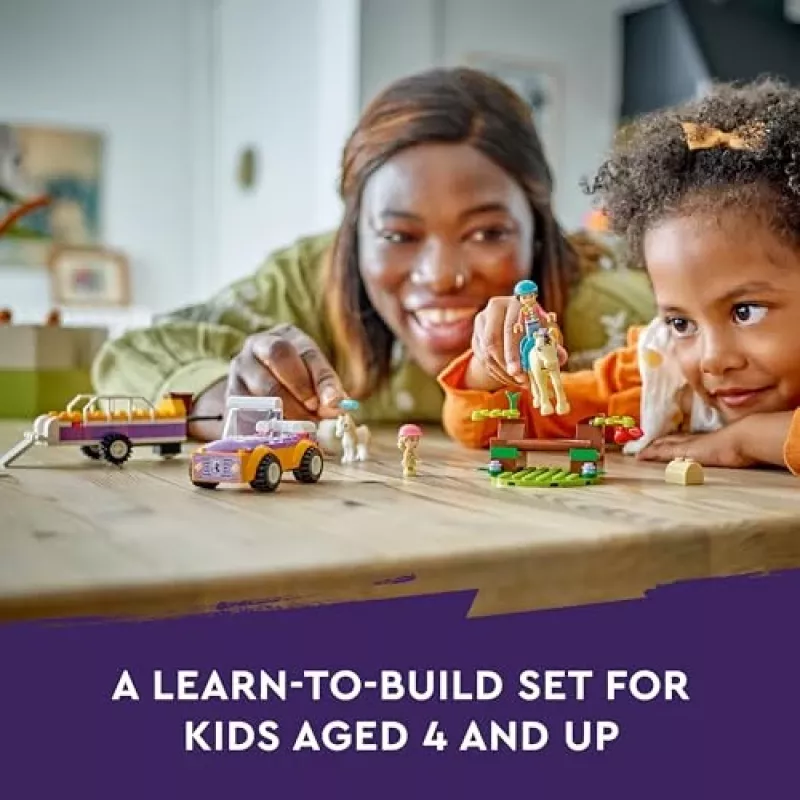 LEGO Friends Zestaw z przyczepą dla koni i kucyków 42634