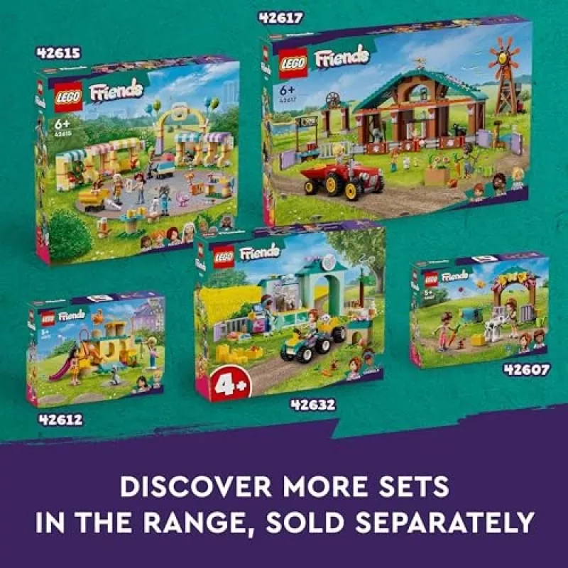 LEGO Friends Zestaw z przyczepą dla koni i kucyków 42634