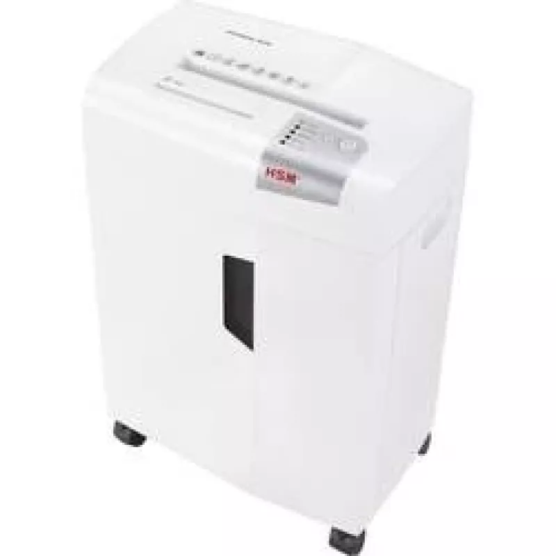 Papier niszczarka HSM X15, cięcie na cząsteczki P-4, 23 cm szerokość robocza, pojemność 16 arkuszy, pojemnik 26 l, srebrny