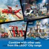 LEGO City Zabawka konstrukcyjna Posterunek policji Wyspa więzienna 60419 — 980 elementów, 7 minifigurek, 370×400×160 mm