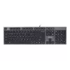 Klawiatura A4Tech KV-300H USB QWERTY Czarno-Szara