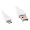 Gembird Cablexpert - Kabel USB - Micro-USB Typ B (M) do USB (M) - 1 m - formowany - biały (CCP-MUSB2-AMBM-W-1M)