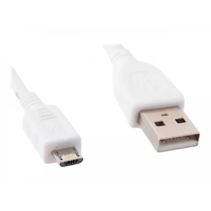 Gembird Cablexpert - Kabel USB - Micro-USB Typ B (M) do USB (M) - 1 m - formowany - biały (CCP-MUSB2-AMBM-W-1M)