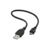 Kabel Gembird USB 2.0 A na Mini-USB M 0,3 m szary