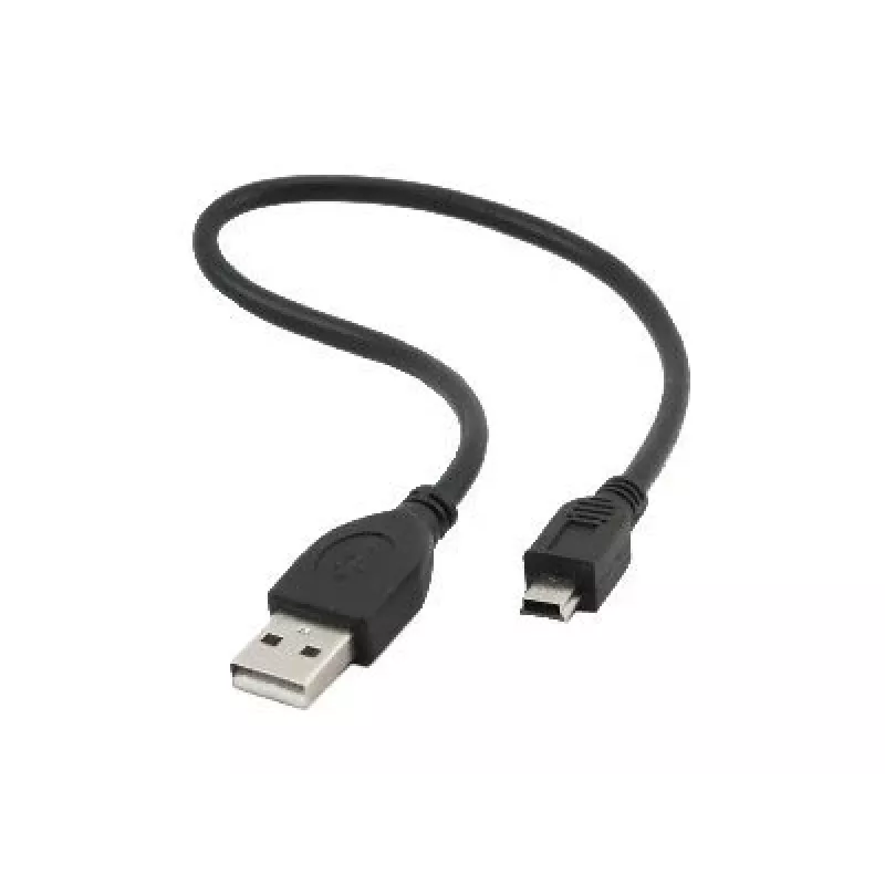Kabel Gembird USB 2.0 A na Mini-USB M 0,3 m szary