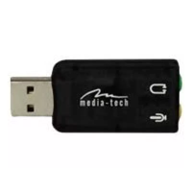 Media-Tech Virtu 5.1 Mt5101 - Karta dźwiękowa - 5.1 - USB 2.0