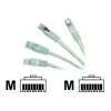 Kabel krosowy, ekranowany FTP kategorii 6, zalewany, szary, 3 m