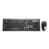 A4Tech KM-72620D - Zestaw klawiatury i myszy - USB - US - Czarny