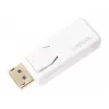Przejściówka LogiLink CV0100 DisplayPort na HDMI Biała