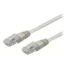 Wentronic Goobay Kabel krosowy CAT 6, U/UTP, Szary, 3 m - Mieszanka CCA (68409)