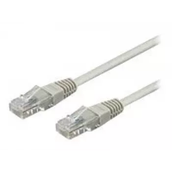 Wentronic Goobay Kabel krosowy CAT 6, U/UTP, Szary, 3 m - Mieszanka CCA (68409)