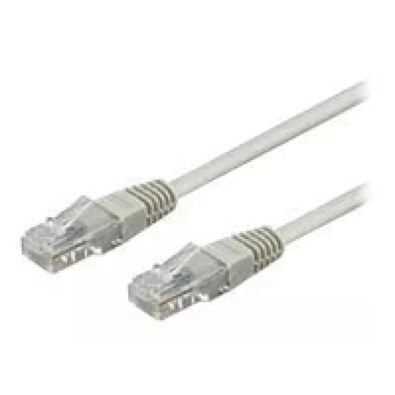 Wentronic Goobay Kabel krosowy CAT 6, U/UTP, Szary, 3 m - Mieszanka CCA (68409)