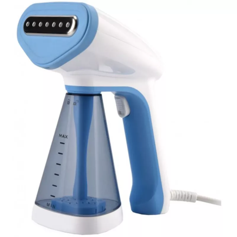 Ręczny parowniczy do ubrań BLAUPUNKT VSI601 — 1600 W, zbiornik 0,26 l, płyta ze stali nierdzewnej, para 30 g/min