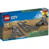 Zestaw klocków konstrukcyjnych LEGO City 60238 – zwrotnica kolejowa i akcesoria do zestawów