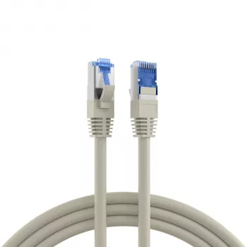 Kabel sieciowy EFB Elektronik K5525FGR.10 RJ-45 Cat6a 10 m Szary