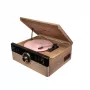 AKAI ATT-300CC Gramofon z napędem paskowym, USB i wbudowanym przedwzmacniaczem gramofonowym, czarny
