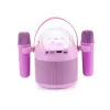 Zestaw karaoke dla dzieci AKAI JoyBox Kids z Bluetooth, USB, MicroSD, AUX, radiem FM, światłami RGB, zmieniaczem głosu, przewodowym mikrofonem, akumulatorem 1200 mAh, 5W RMS