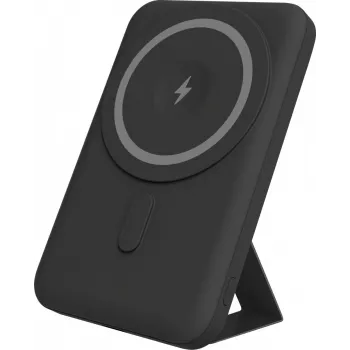 YENKEE YPB 501BK MagSafe Silic Power Bank 5000mAh 20W PD Czarny