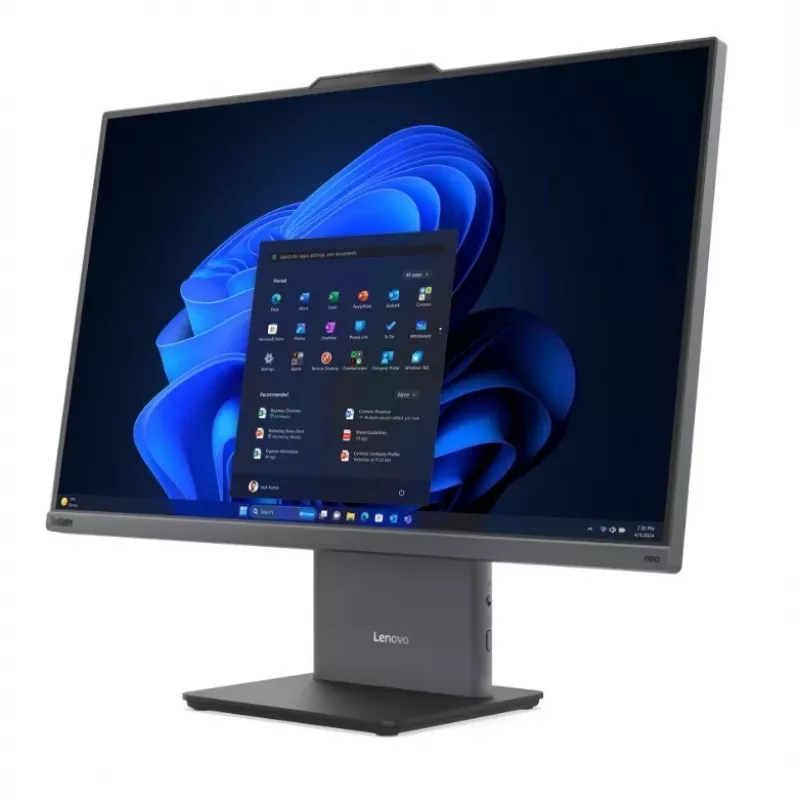 Lenovo ThinkCentre neo 50a 24 Gen 6 13QH000GPB komputer All-in-One, Intel Core Ultra 5 226V, 23,8 cala Full HD, 16GB LPDDR5X, 512GB SSD, Windows 11 Pro