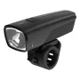 ANSMANN 1600-0524 LED przednie światło rowerowe, 500 lumenów, 50 luksów, 2600mAh, 2W, czarne