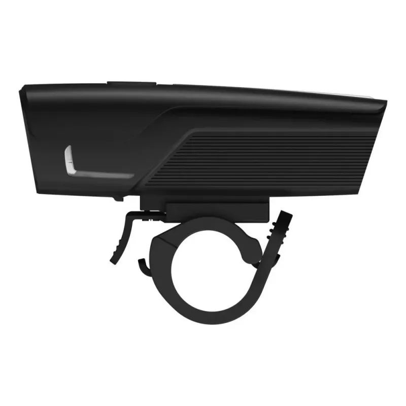 ANSMANN 1600-0524 LED przednie światło rowerowe, 500 lumenów, 50 luksów, 2600mAh, 2W, czarne