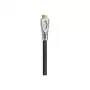 Przewód HDMI 2.0 PYTHON 2m Czarny 4K 60Hz 18Gbps Pleciony Nylon