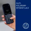 Panasonic KX-TF400EXC Niebieski Telefon Funkcyjny z Dużymi Przyciskami i Przyciskiem SOS