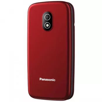 PANASONIC KX-TU410EXR telefon komórkowy składany - czerwony
