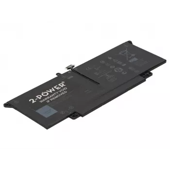 2-Power Dell Latitude 7310 Main Battery Pack 60Wh 7.6V 7895mAh 4-Cell Li-ion