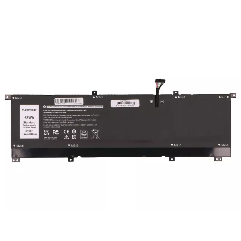 2-Power Main Battery Pack do Dell XPS 15 9575 2-in-1 - 68 Wh