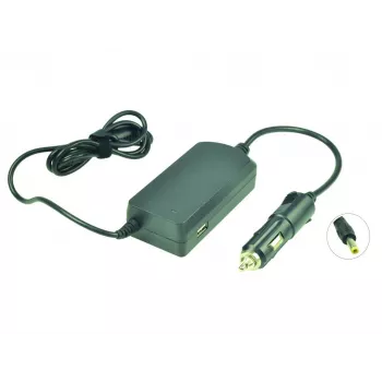 2-POWER CCC0735G Zasilacz samochodowy i konwerter napięcia 45 W Czarny