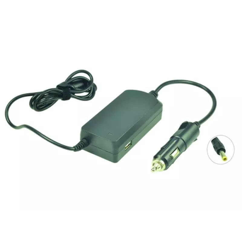 2-POWER CCC0735G Zasilacz samochodowy i konwerter napięcia 45 W Czarny
