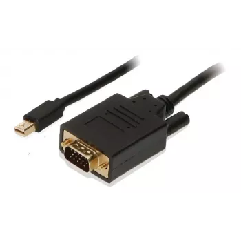 2-Power CAB0027A Mini DisplayPort na VGA Adapter Video 1m Czarny