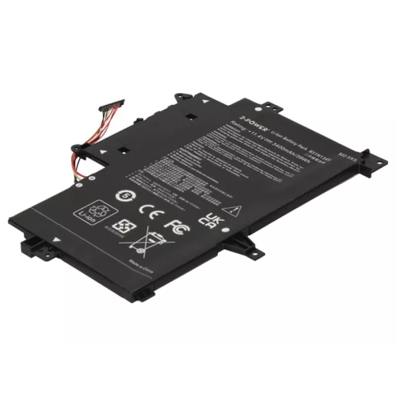 2-Power Main Battery Pack do Asus Transformer Book Flip TP500LA - 3400 mAh