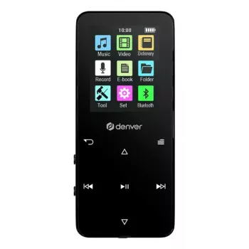 Odtwarzacz MP4 Denver MP-1830B Czarny z Bluetooth, wyświetlacz 1,8 inch, 4GB, Czarny