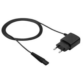 Zasilacz AKYGA do golarek Braun, AC 100-240V na DC 5.9V 600mA, wtyczka EU, czarny