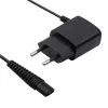 Zasilacz AKYGA do golarek Braun, AC 100-240V na DC 5.9V 600mA, wtyczka EU, czarny