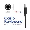 Zasilacz AKYGA do keyboardów Casio, 9V 1A, 5.5x2.1mm, biegun dodatni w środku