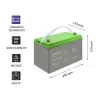 Qoltec 53077 UPS Battery Sealed Lead Acid (VRLA) 12V 100Ah