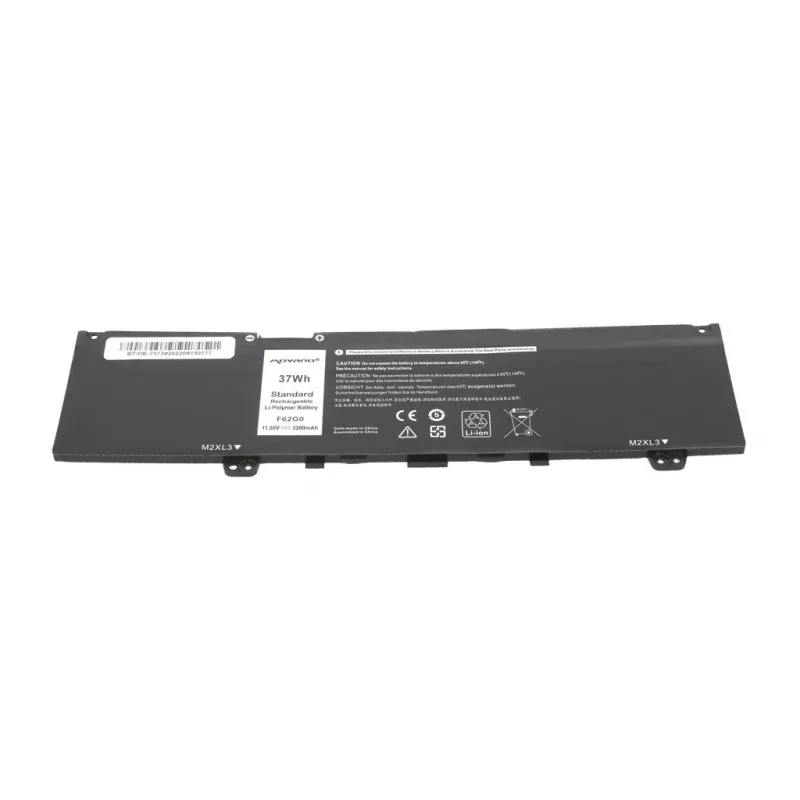 Bateria MITSU Y5XF9 do Dell Inspiron 13 5370 7373 7386 - 3200 mAh (37 Wh)