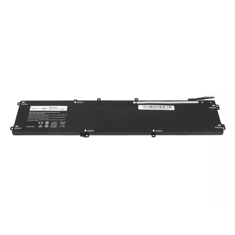 Bateria MITSU 6GTPY do Dell XPS 15 9550 - 6000 mAh (69 Wh)