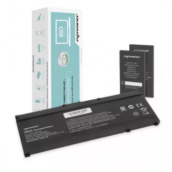 Bateria MITSU SR03XL do HP Gaming 15 17 Omen 15-DC - 4380 mAh (51 Wh)