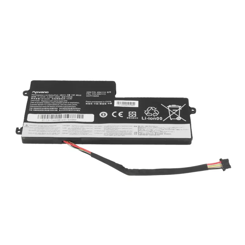Bateria MITSU 45N1108 do Lenovo ThinkPad T440 T440S X240 - 2060 mAh (24 Wh)