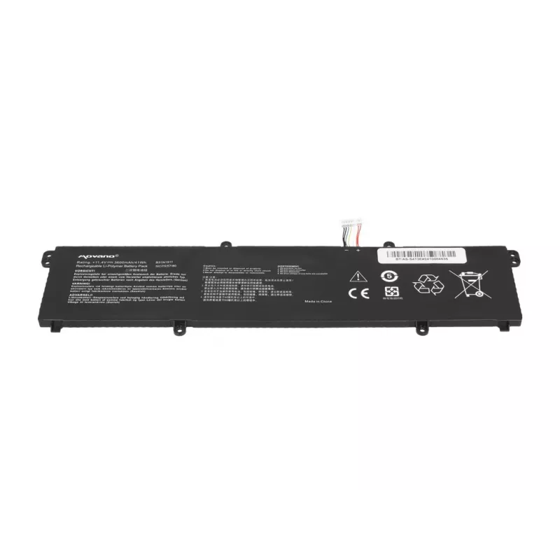 Bateria MITSU B31N1911 C31N1911 do Asus VivoBook Flip 14 X421 TM420 R413 K413FA - 3600 mAh (41 Wh)
