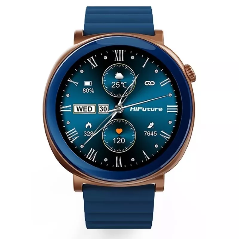 HIFUTURE Smartwatch Aurora AMOLED AI Blue
