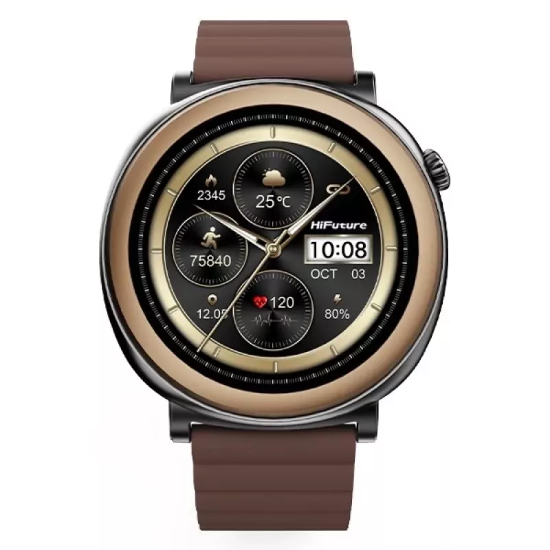 HIFUTURE Smartwatch Aurora AMOLED AI Brown