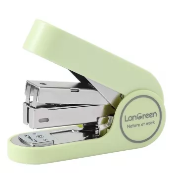 Zszywacz Deli LonGreen EM416 Zielony do 25 arkuszy