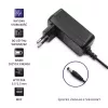 Qoltec Zasilacz sieciowy 30W 15V 2A 5.5x2.5mm Czarny