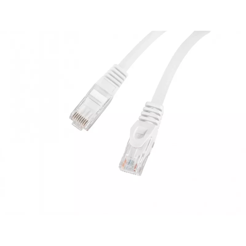 LANBERG Cat.6 UTP LSZH CU Patch Cable 20m White Fluke Passed