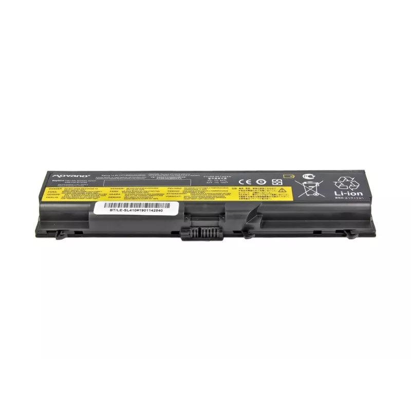 Bateria MOVANO 42T4795 do Lenovo ThinkPad T410 T420 T510 - 4400 mAh (48 Wh)